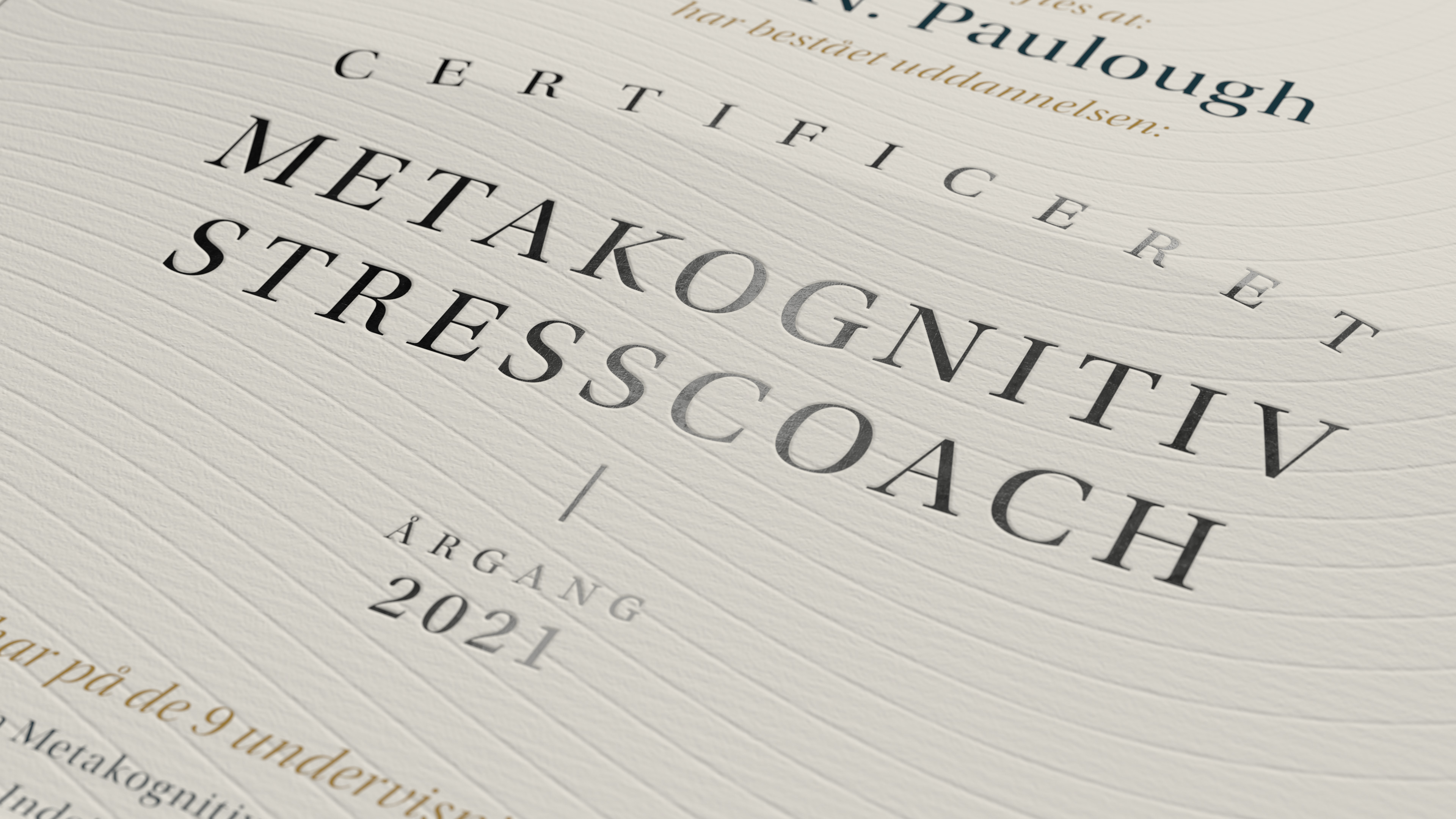 Certificeret Metakognitiv StressCoach