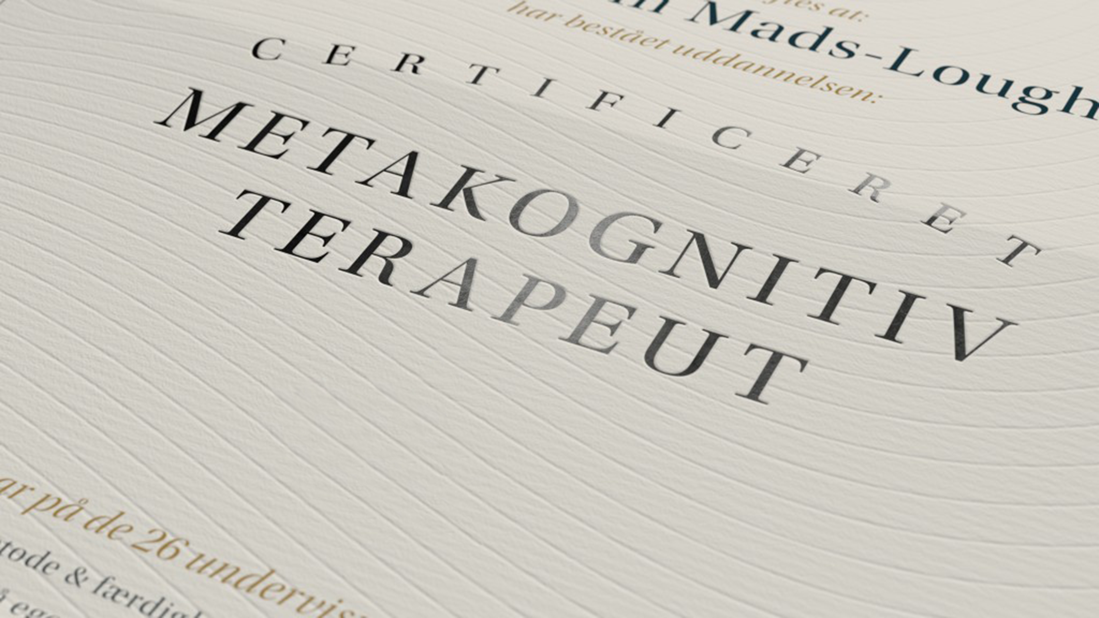 1-årig metakognitiv uddannelse